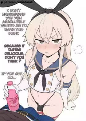 (TEASER) Shimakaze and the magic drink