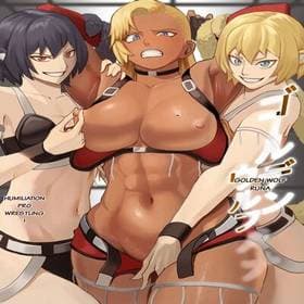 4 - Golden Wolf Luna: Humiliating Pro Wresting 4